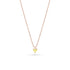 fancy yellow diamond nestled into rose gold <span class='visuallyhidden'>Call, text 323-404-2959 for shopping help.</span>